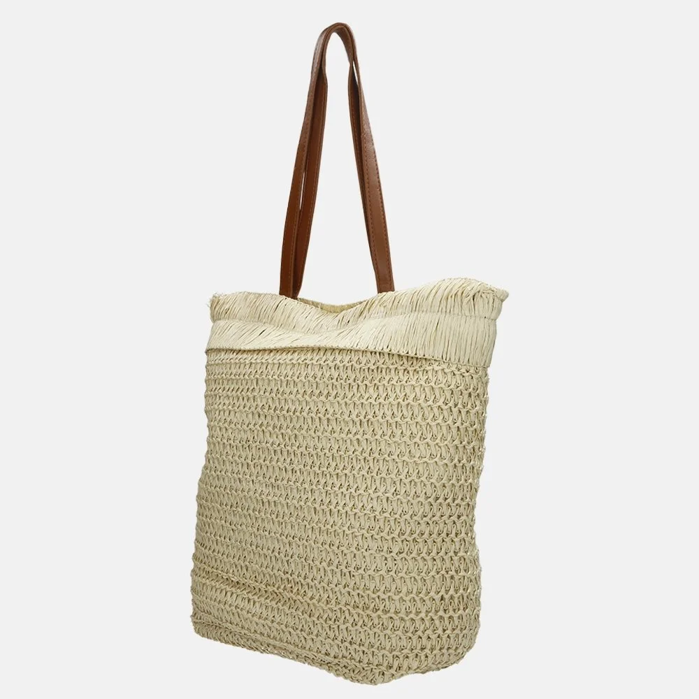 David Jones shopper riet beige